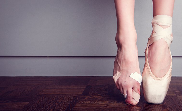 Diverses blessures souvent subies par les danseurs de ballet