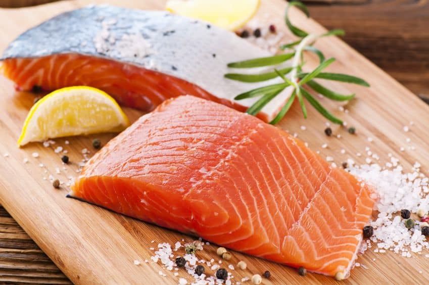 Le saumon s'avère bon pour la santé de la peau, vous savez !
