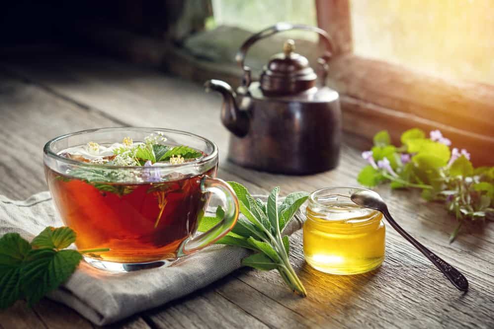 3 простых шага, чтобы приготовить чай с шалфеем в домашних условиях