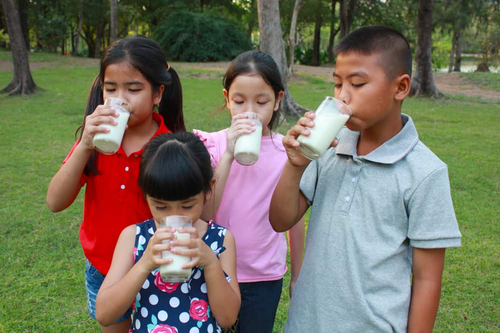 Există o diferență în creșterea și dezvoltarea copiilor care beau lapte de vacă și soia?